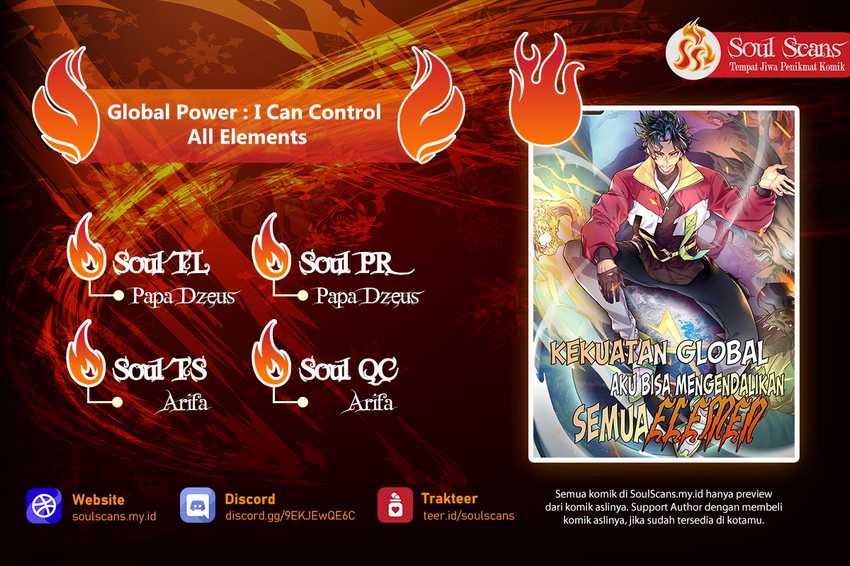 Global Power: I Can Control All The Elements Chapter 41 halaman 1