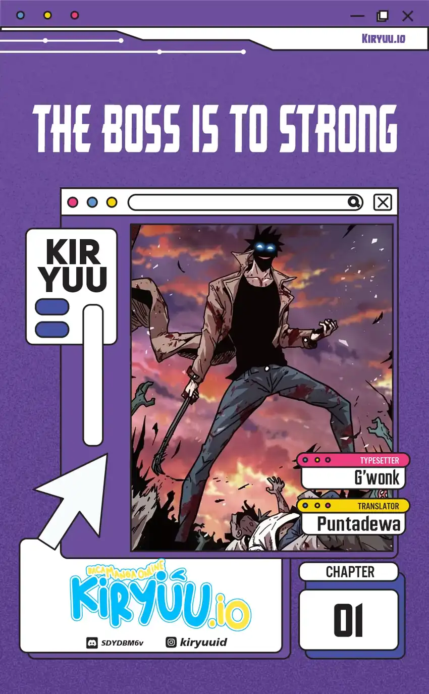 The Boss Is Too Strong Chapter 1 halaman 1