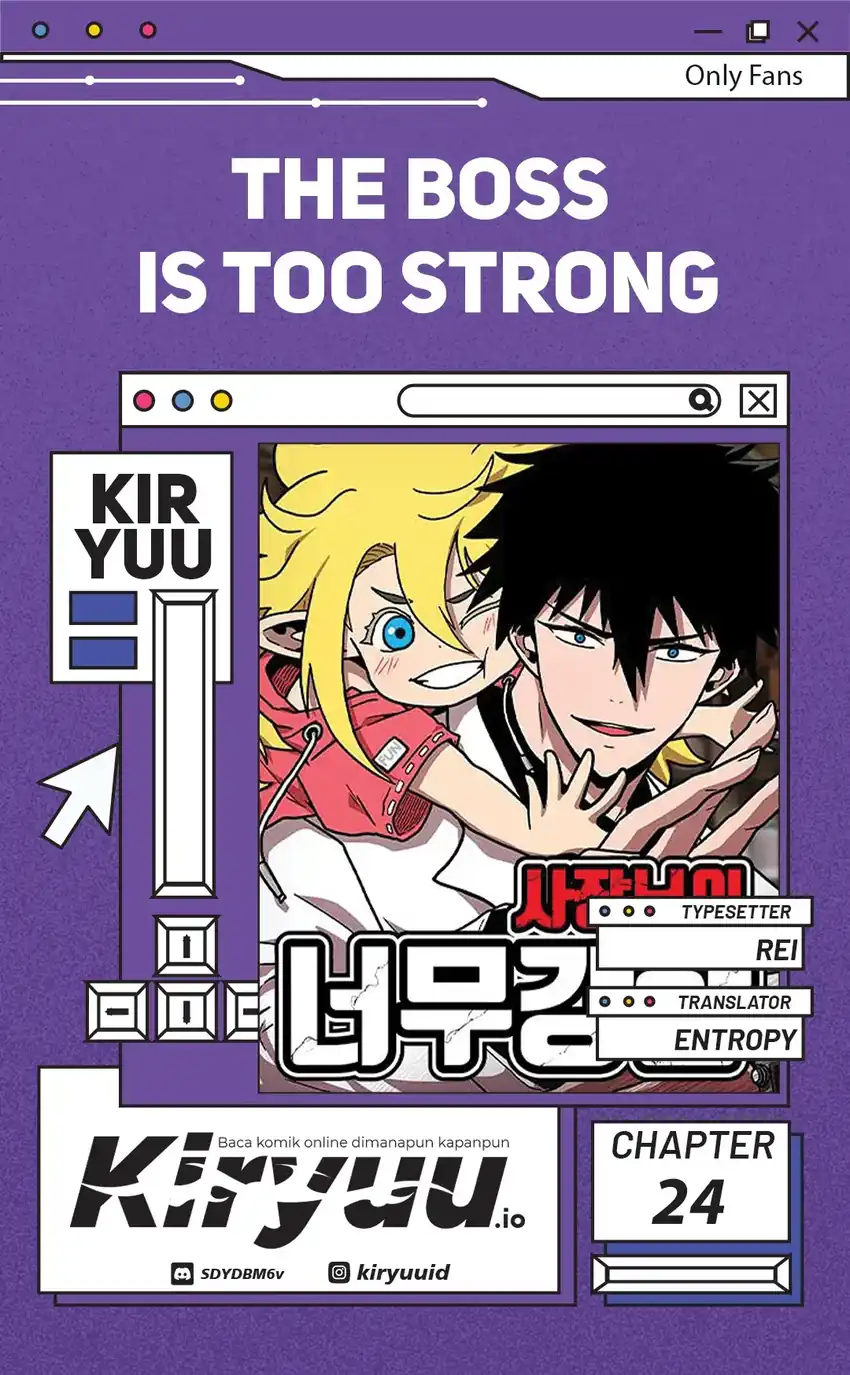 The Boss Is Too Strong Chapter 24 halaman 1