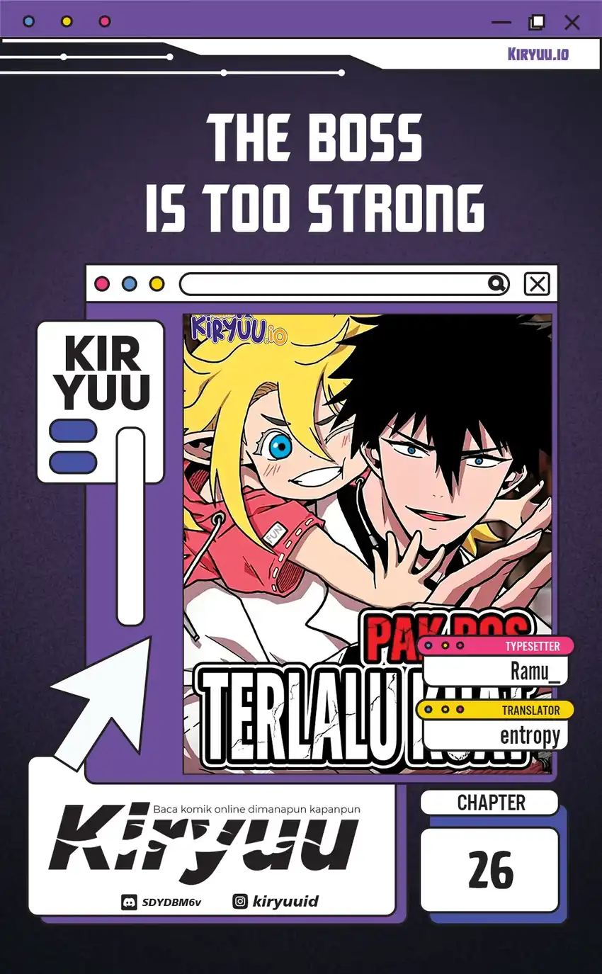 The Boss Is Too Strong Chapter 26 halaman 1