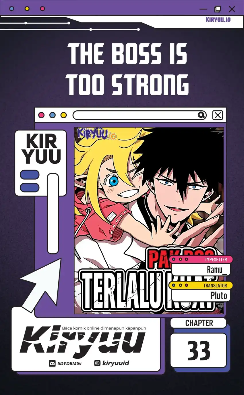 The Boss Is Too Strong Chapter 33 halaman 1